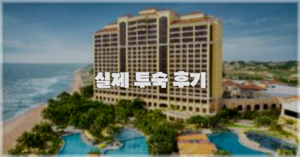 💬 실제 투숙 후기