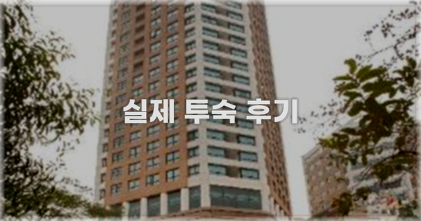 💬 실제 투숙 후기