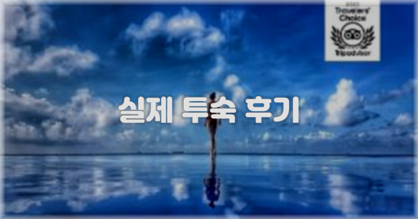 💬 실제 투숙 후기